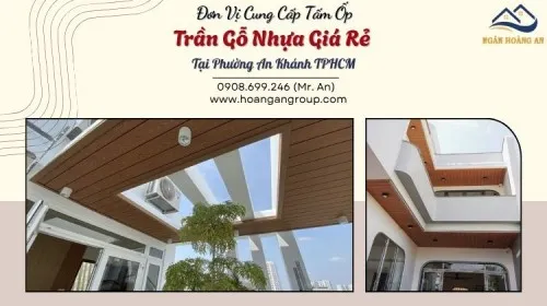 Đơn Vị Cung Cấp Tấm Ốp Trần Gỗ Nhựa Giá Rẻ Tại Phường An Khánh TPHCM