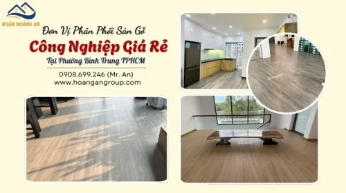 Đơn Vị Phân Phối Sàn Gỗ Công Nghiệp Giá Rẻ Tại Phường Bình Trung TPHCM