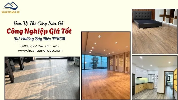 Đơn Vị Thi Công Sàn Gỗ Công Nghiệp Giá Tốt