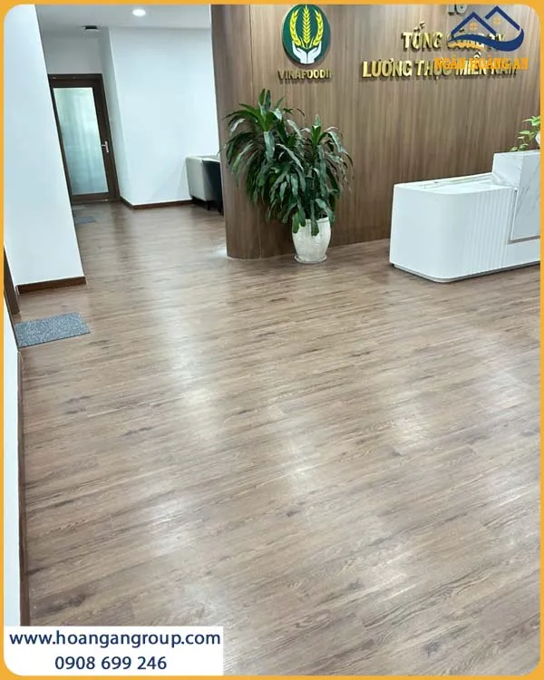 Sàn Nhựa MsFloor 22005 Chống Trầy Cho Khu Làm Việc