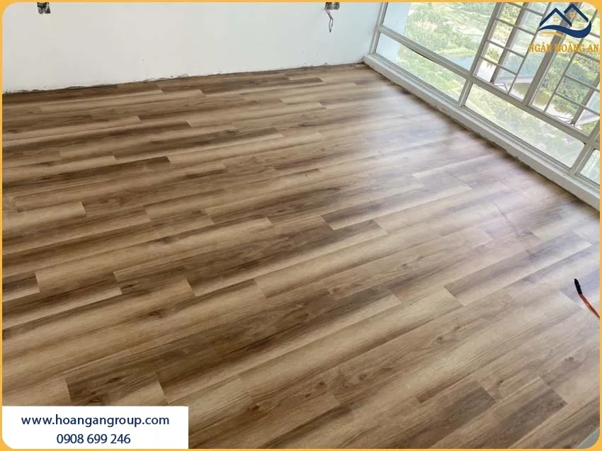 Sàn Nhựa Giả Gỗ Vân Gỗ Sắc Nét Sang Trọng 