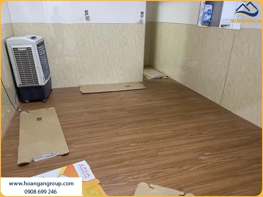 Sàn Nhựa Giả Gỗ Thi Công Nhanh, Có Độ Bền Cao