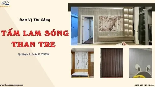 Đơn Vị Thi Công Tấm Lam Sóng Than Tre Tại Quận 9, Quận 10 TPHCM