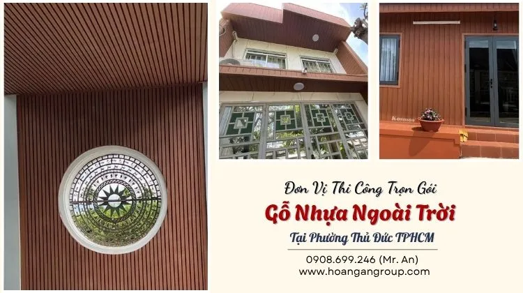 Đơn Vị Thi Công Trọn Gói Gỗ Nhựa Ngoài Trời 