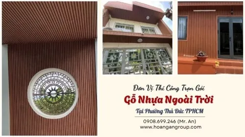 Đơn Vị Thi Công Trọn Gói Gỗ Nhựa Ngoài Trời Tại Phường Thủ Đức TPHCM
