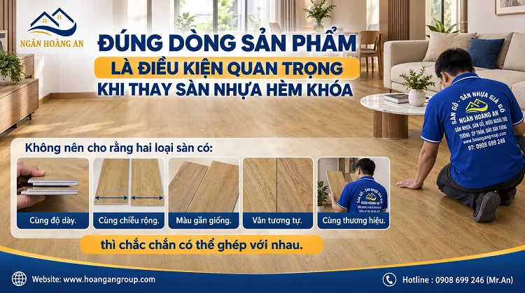 Đúng Dòng Sản Phẩm Là Điều Kiện Quan Trọng Khi Thay Sàn Nhựa Hèm Khóa Đúng Dòng Sản Phẩm Là Điều Kiện Quan Trọng Khi Thay Sàn Nhựa Hèm Khóa