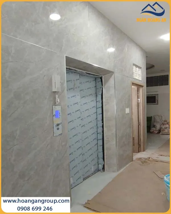 Hoàn Thiện Thang Máy Bằng Tấm PVC2025 Chống Thấm Nước