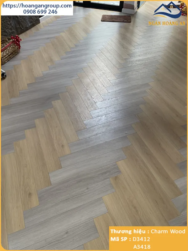 Giá Thi Công Sàn Gỗ Xương Cá Charm Wood Mới Nhất Tại Long Thành Đồng Nai