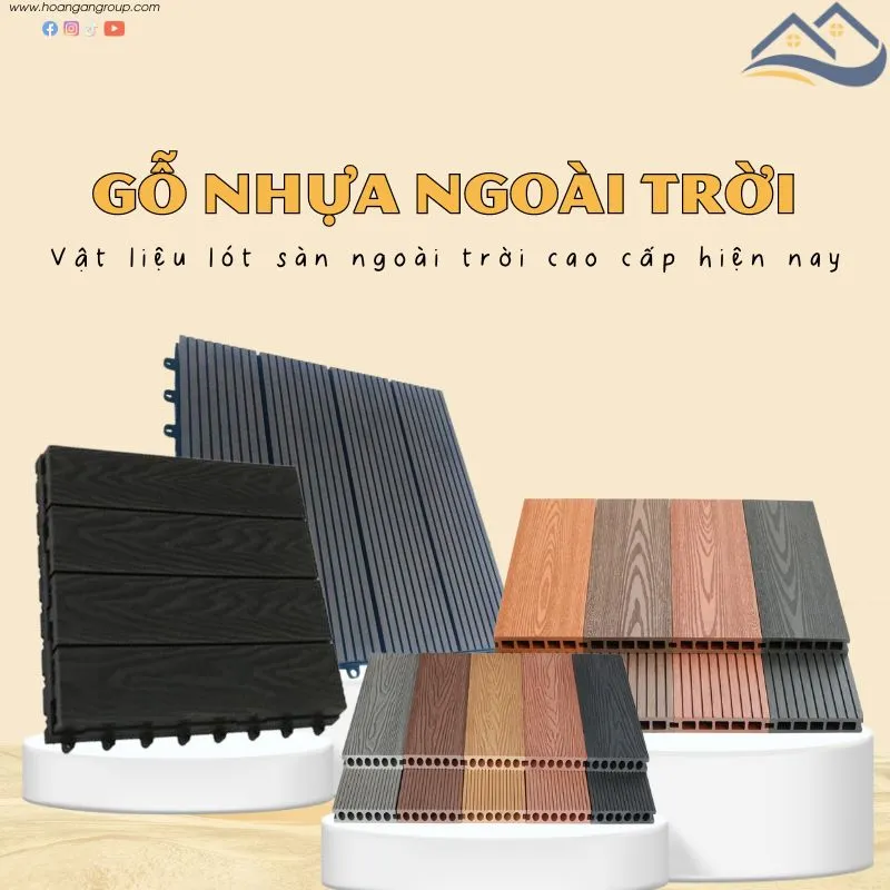 Giới Thiệu Về Các Sản Phẩm Sàn Gỗ Nhựa Ngoài Trời