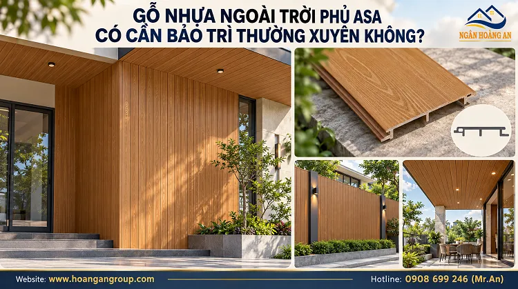 Gỗ Nhựa Ngoài Trời Phủ ASA Có Cần Bảo Trì Thường Xuyên Không?