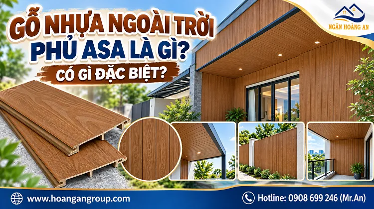 Gỗ Nhựa Ngoài Trời Phủ ASA Là Gì? Có Gì Đặc Biệt?