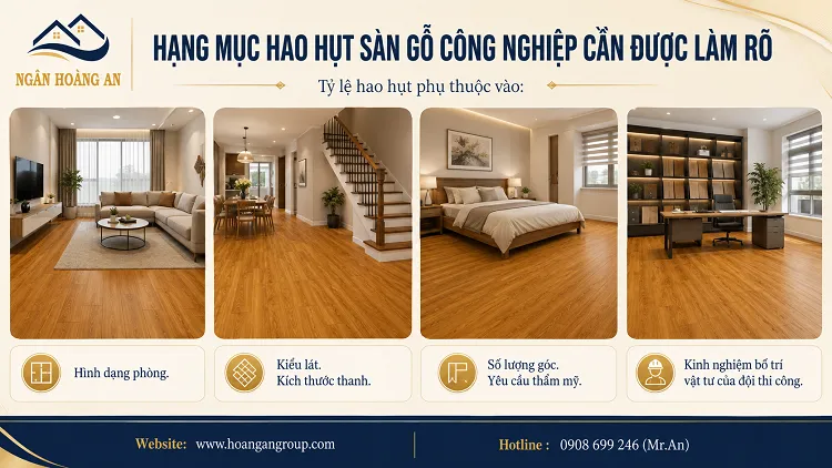 Hạng Mục Hao Hụt Sàn Gỗ Công Nghiệp Cần Được Làm Rõ
