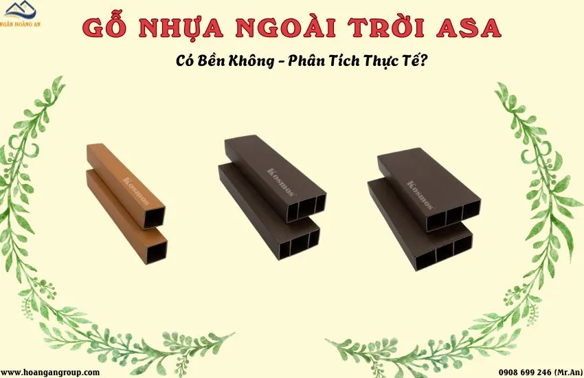 Hàng Rào Gỗ Nhựa ASA Có Bền Không? Phân Tích Thực Tế 