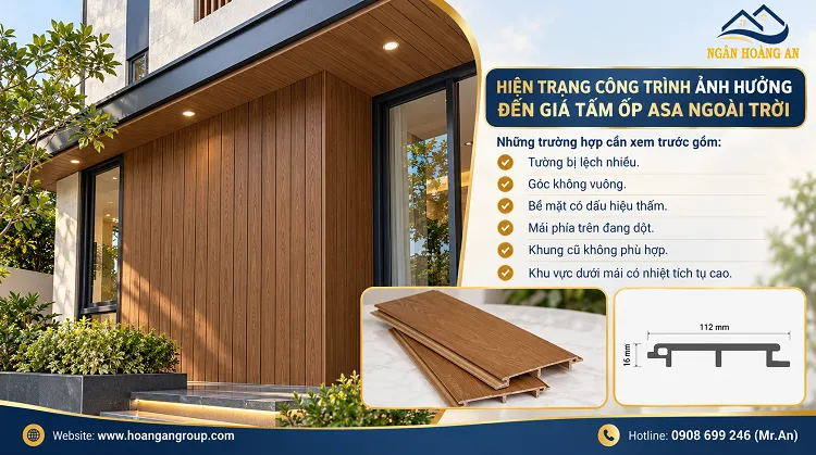 Hiện Trạng Công Trình Ảnh Hưởng Đến Giá Tấm Ốp ASA Ngoài Trời Hiện Trạng Công Trình Ảnh Hưởng Đến Giá Tấm Ốp ASA Ngoài Trời