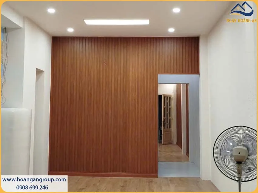 Hình Ảnh Thực Tế Thi Công Nano - Lam Sóng Phòng Khách
