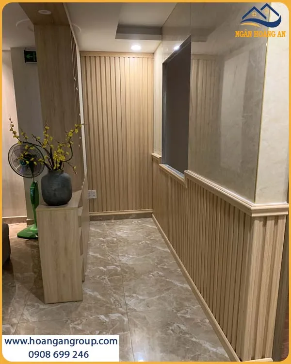 Thi Công Ốp Lamri Lam Sóng Giả Gỗ Chất Lượng