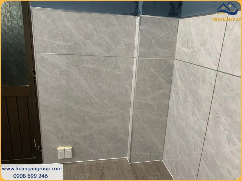 Hình Ảnh Ốp Lamri PVC Giả Đá Cho Phòng Ngủ Tinh Tế