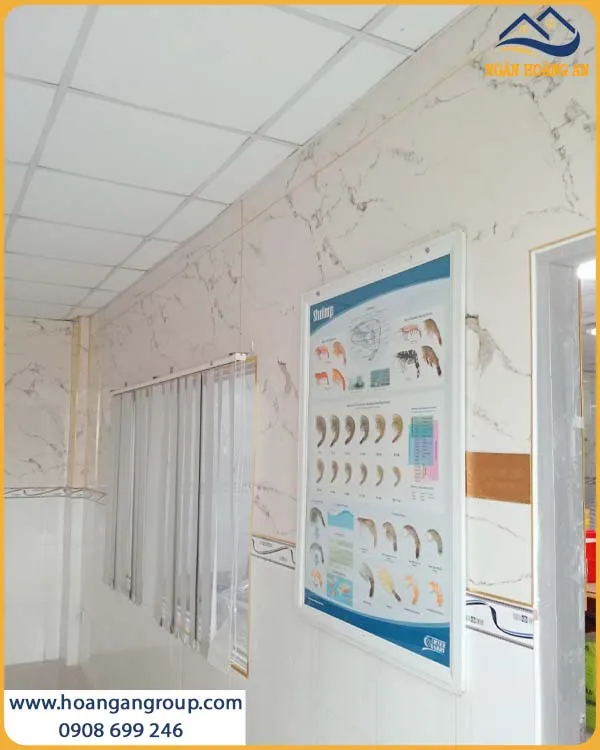 Công Trình Ốp Tường Công Ty PVC Giả Đá Hiện Đại