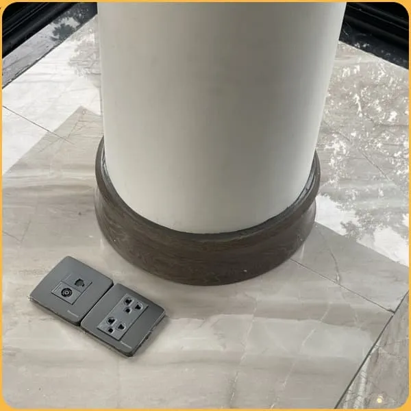 Công Trình Len Chân Tường Nhựa Giả Gỗ Tại Bình Tân TPHCM Công Trình Len Chân Tường Nhựa Giả Gỗ Tại Bình Tân TPHCM