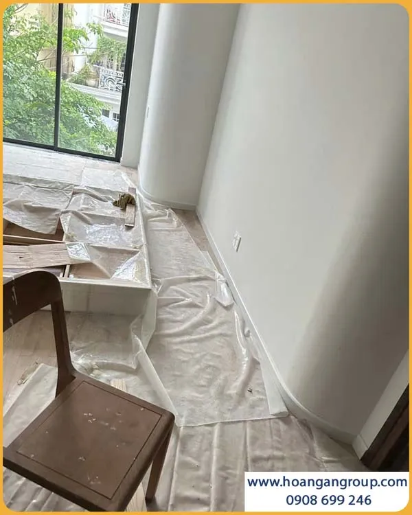 Hình Ảnh Thực Tế Sau Khi Hoàn Thiện Len Chân Tường LP2