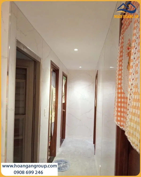 Hình Ảnh Tường PVC Giả Đá Sau Khi Hoàn Thiện