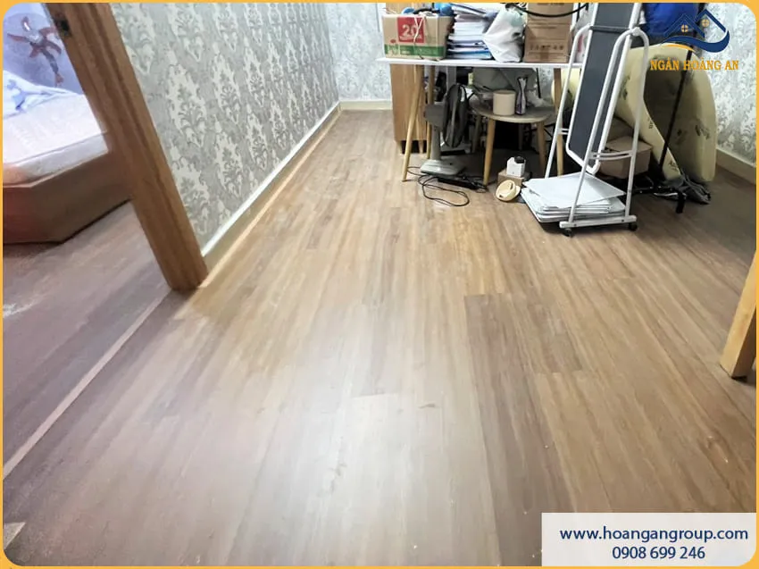Hoàn Thiện Căn Hộ Với Sàn Nhựa Hèm Khoá