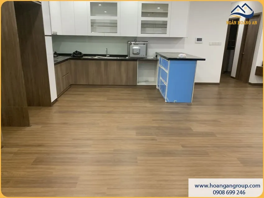 Hoàn Thiện Căn Hộ Với Sàn Nhựa Hèm Khoá