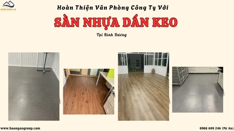 Hoàn Thiện Văn Phòng Công Ty Với Sàn Nhựa Dán Keo Tại Bình Dương Hoàn Thiện Văn Phòng Công Ty Với Sàn Nhựa Dán Keo Tại Bình Dương