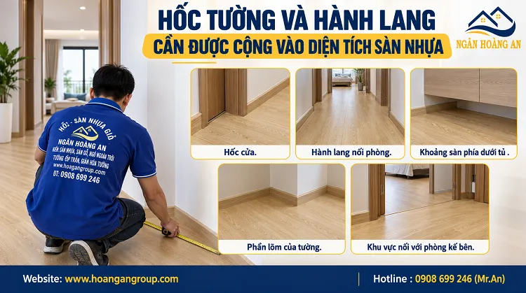 Hốc Tường Và Hành Lang Cần Được Cộng Vào Diện Tích Sàn Nhựa
