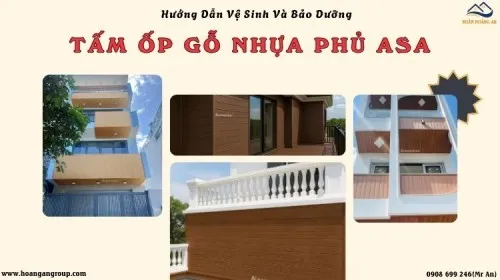 Hướng Dẫn Vệ Sinh & Bảo Dưỡng Tấm Ốp Gỗ Nhựa Phủ ASA Đúng Cách
