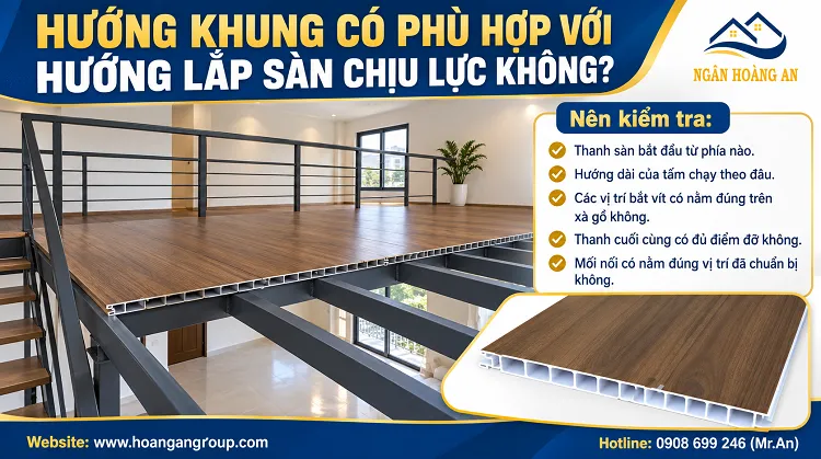 Hướng Khung Có Phù Hợp Với Hướng Lắp Sàn Chịu Lực Không?