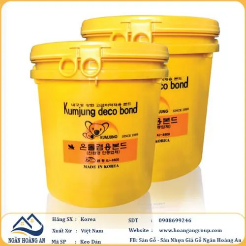 Keo Dán Sàn Nhựa Thùng 15Kg