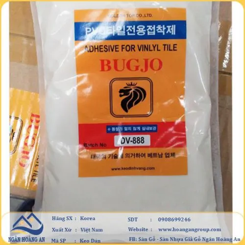 Keo Dán Sàn Nhựa Chuyên Dụng - Bịch 1kg