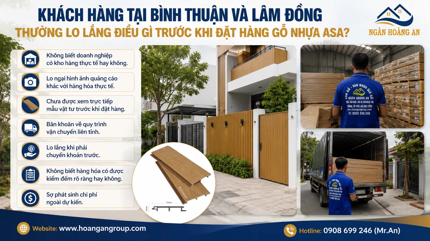 Khách Hàng Tại Bình Thuận Và Lâm Đồng Thường Lo Lắng Điều Gì Trước Khi Đặt Hàng Gỗ Nhựa ASA? Khách Hàng Tại Bình Thuận Và Lâm Đồng Thường Lo Lắng Điều Gì Trước Khi Đặt Hàng Gỗ Nhựa ASA?