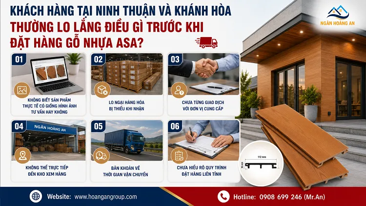 Khách Hàng Tại Ninh Thuận Và Khánh Hòa Thường Lo Lắng Điều Gì Trước Khi Đặt Hàng Gỗ Nhựa ASA? Khách Hàng Tại Ninh Thuận Và Khánh Hòa Thường Lo Lắng Điều Gì Trước Khi Đặt Hàng Gỗ Nhựa ASA?
