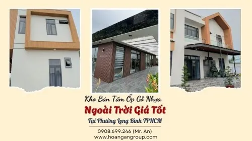 Kho Bán Tấm Ốp Gỗ Nhựa Ngoài Trời Giá Tốt Tại Phường Long Bình TPHCM