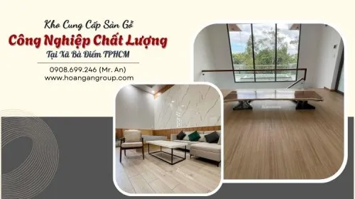 Kho Cung Cấp Sàn Gỗ Công Nghiệp Chất Lượng Tại Xã Bà Điểm TPHCM