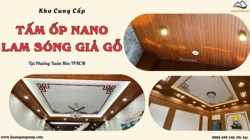 Kho Cung Cấp Tấm Lam Sóng Và Tấm Nano Uy Tín Tại Phường Xuân Hòa TPHCM