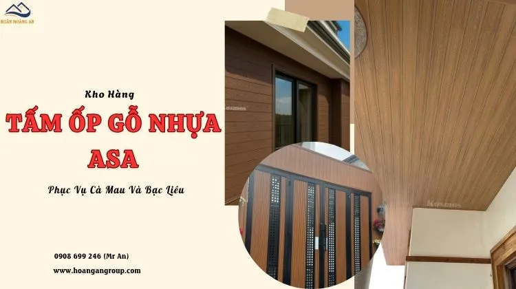 Kho Hàng Tấm Ốp Gỗ Nhựa Ngoài Trời ASA Phục Vụ Cà Mau Và Bạc Liêu Kho Hàng Tấm Ốp Gỗ Nhựa Ngoài Trời ASA Phục Vụ Cà Mau Và Bạc Liêu