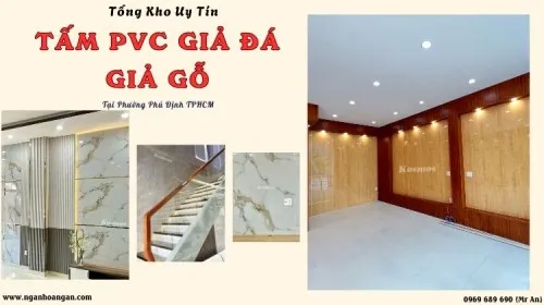 Kho Nhựa PVC Giả Đá, Giả Gỗ – Đảm Bảo Uy Tín Tại Phường Phú Định TPHCM
