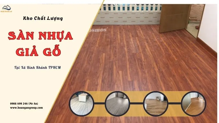 Kho Sàn Nhựa Giả Gỗ Chất Lượng Cao Nhất Tại Xã Bình Khánh TPHCM