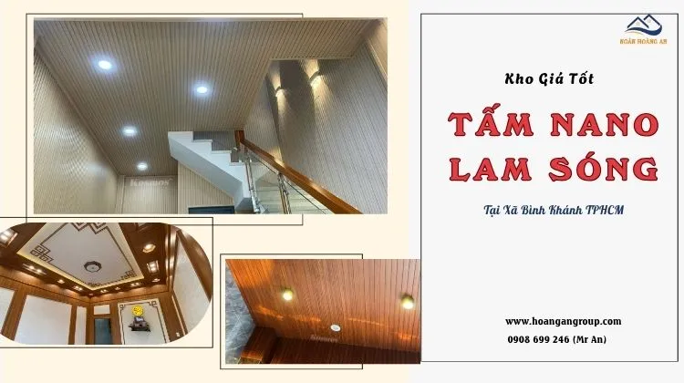 Kho Tấm Nano, Lam Sóng Giá Tốt, Hiện Đại Nhất Tại Xã Bình Khánh TPHCM