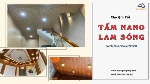 Kho Tấm Nano, Lam Sóng Giá Tốt, Hiện Đại Nhất Tại Xã Bình Khánh TPHCM