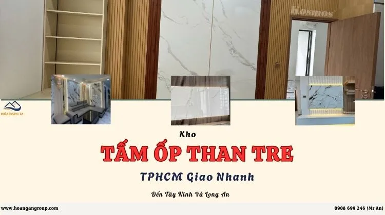 Kho Tấm Ốp Than Tre TPHCM Giao Nhanh Đến Tây Ninh Và Long An