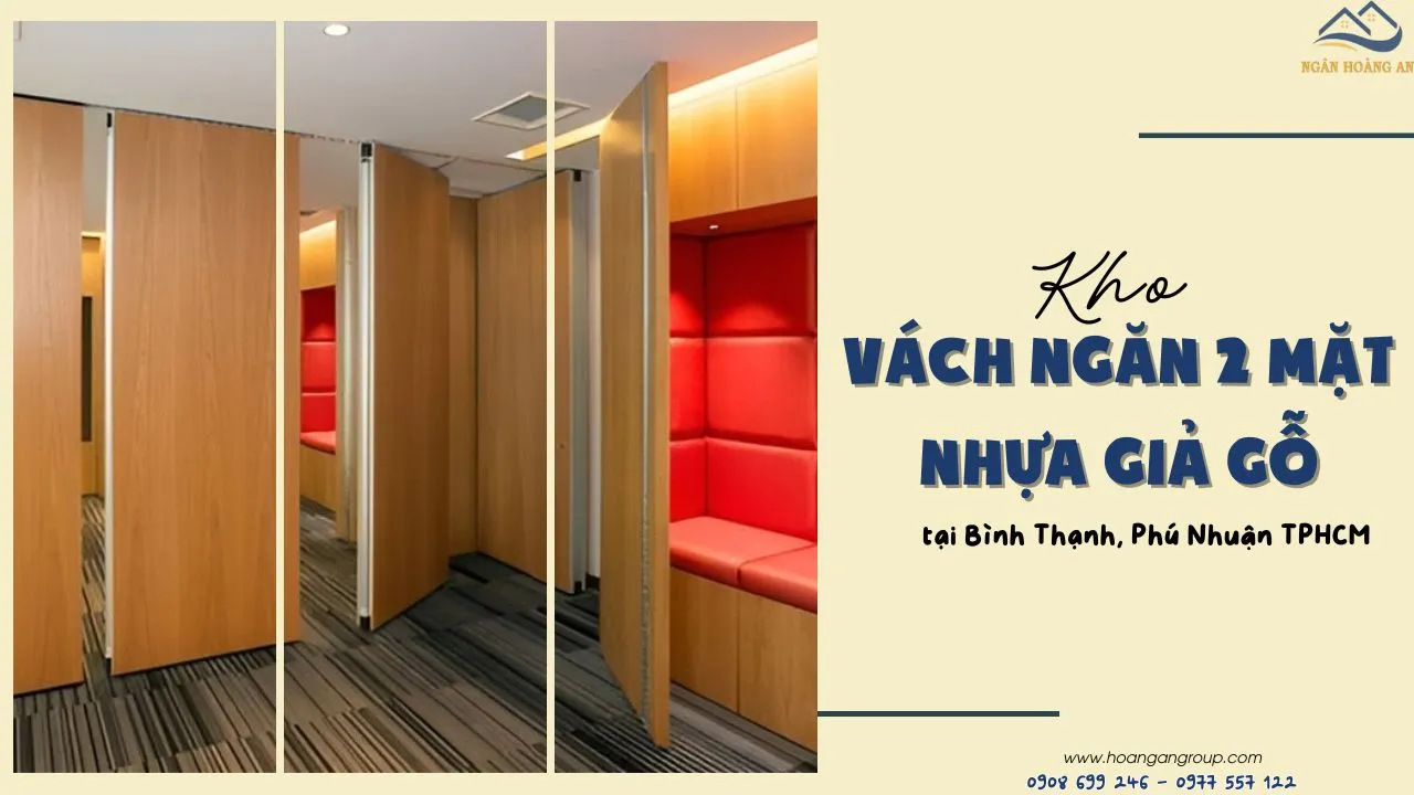 Kho Vách Ngăn Phòng Nhựa Giả Gỗ Tại Bình Thạnh, Phú Nhuận