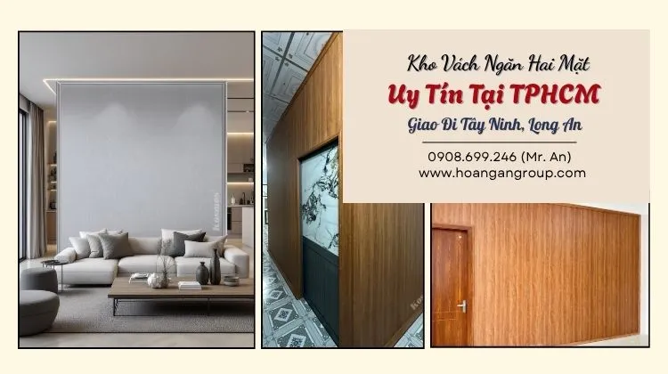 Kho Vách Ngăn Hai Mặt Uy Tín Tại TPHCM Giao Đi Tây Ninh, Long An