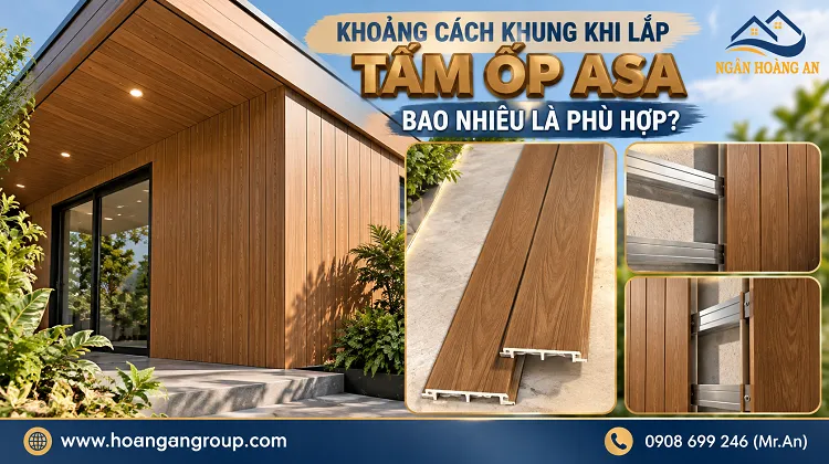 Khoảng Cách Khung Khi Lắp Tấm Ốp ASA Bao Nhiêu Là Phù Hợp?