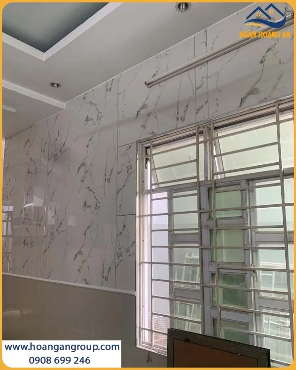 Thi Công Ốp Tường PVC Giả Đá Cho Phòng Ngủ Thi Công Ốp Tường PVC Giả Đá Cho Phòng Ngủ