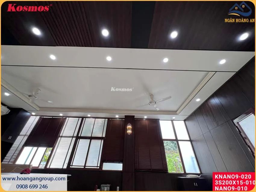 Trần Nano Giả Gỗ Tăng Tính Thẩm Mỹ Cho Không Gian Sống