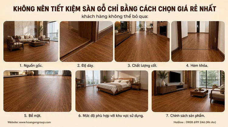 Không Nên Tiết Kiệm Sàn Gỗ Chỉ Bằng Cách Chọn Giá Rẻ Nhất Không Nên Tiết Kiệm Sàn Gỗ Chỉ Bằng Cách Chọn Giá Rẻ Nhất